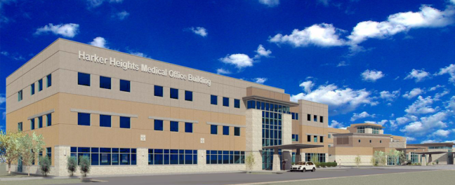 Harker Heights Office Taking Shape Harker Heights Rendering