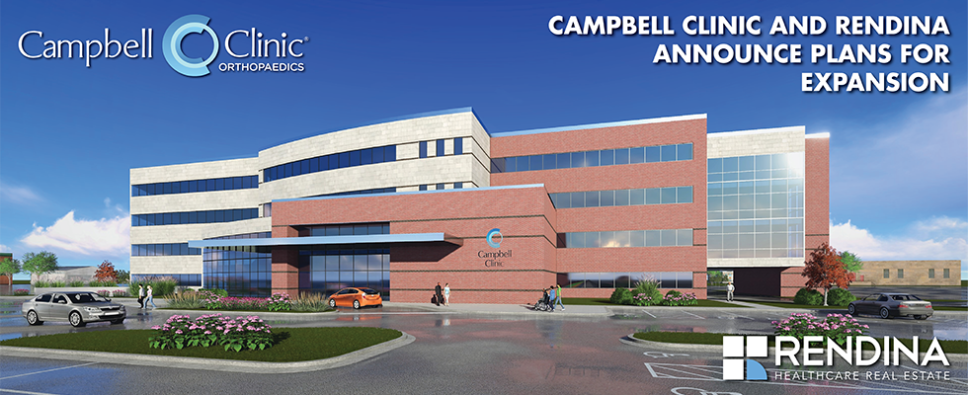 Campbell Clinic and Rendina Announce Plans for Expansion RENDINA  Campbell Clinic Header 1