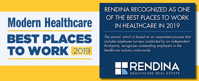 Rendina recognized as one of the Best Places to Work in Healthcare in 2019 RendinaHRE  Modern Healthcare BPTWH Banner Redux Website