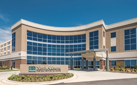 North Alabama Medical Center Medical Office Building RendinaHRE  NAMC MOB Featured Image Website
