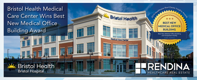Rendina’s Bristol Health Medical Care Center Wins HREI Insights Award BRISTOL MCC HREI Win Press Release Website Header    2020