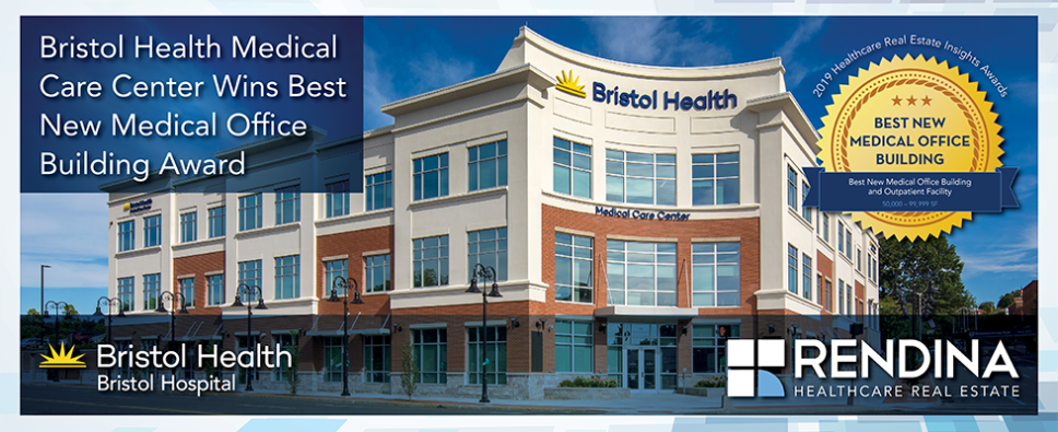 Rendina’s Bristol Health Medical Care Center Wins HREI Insights Award BRISTOL MCC HREI Win Press Release Website Header    2020