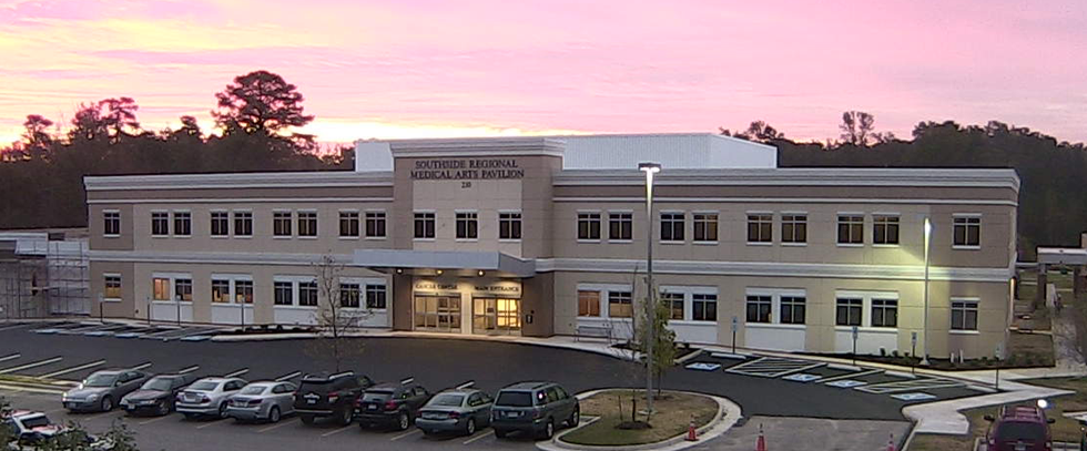 Rendina Announces the Completion of Southside Regional Medical Arts Pavilion