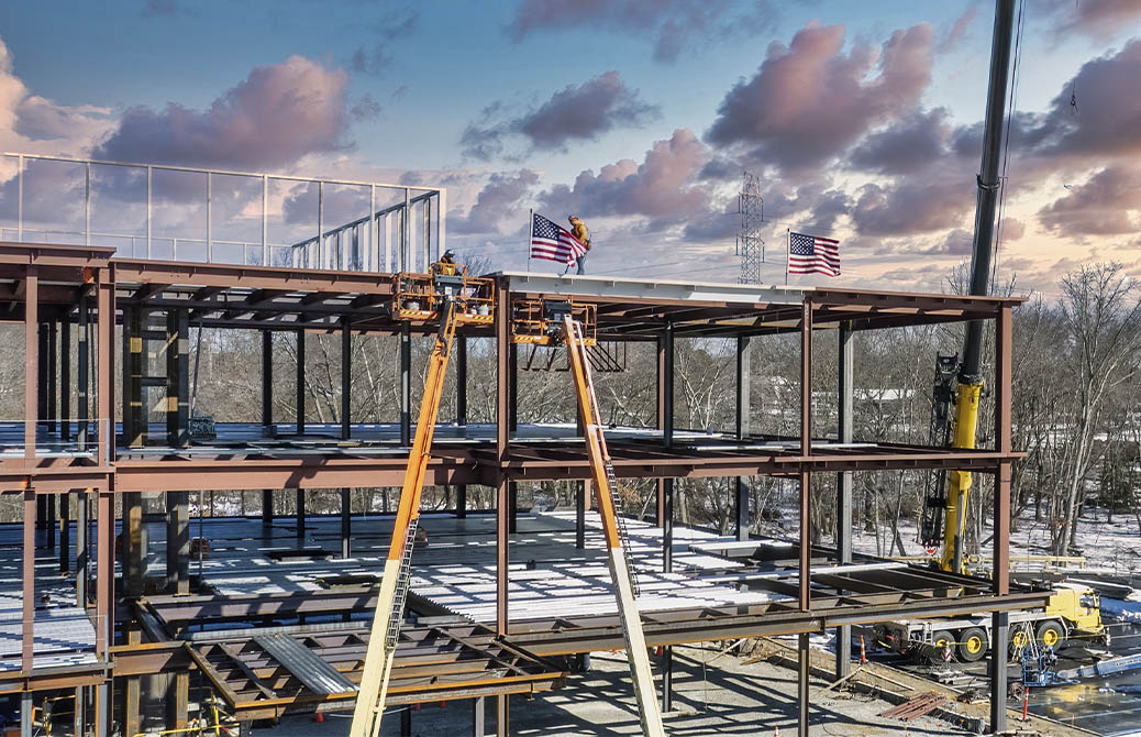 old bridge beams
