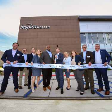 Rendina Construction Exterior Opening Ceremony InspiraHealth Building